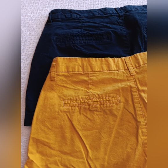 Old Navy Everyday Shorts Yellow and Black Casual Shorts Set - Size 6 - Picture 5 of 11